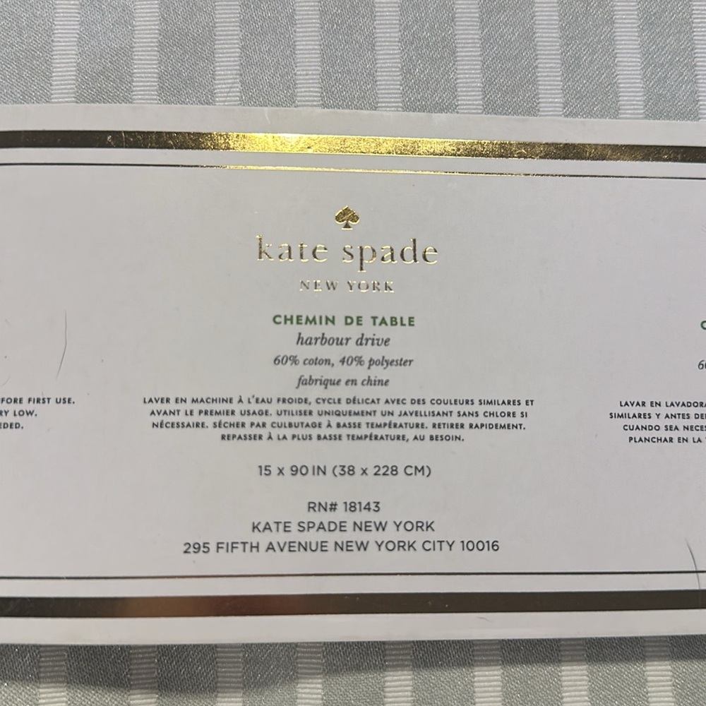 Kate Spade Table Runner - Picture 4 of 4